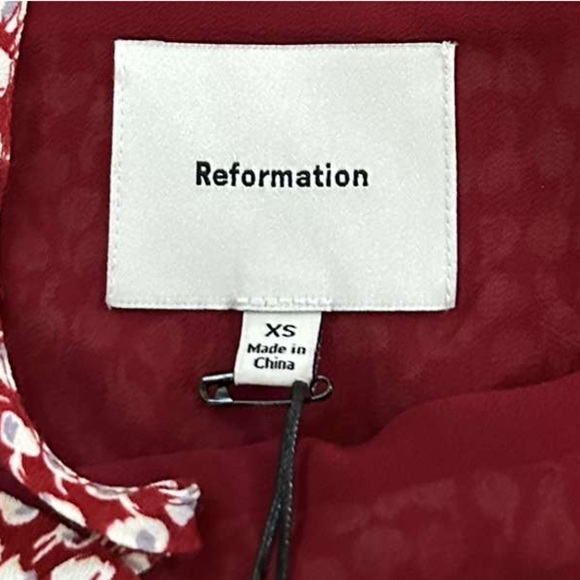 REFORMATION-Aubree Dress, size XS Roma Style-NWT-Retail $98 - Picture 9 of 15